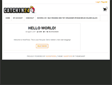 Tablet Screenshot of catchin24.com